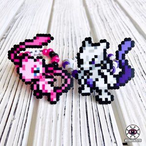 Mew and Mewtwo Bracelets